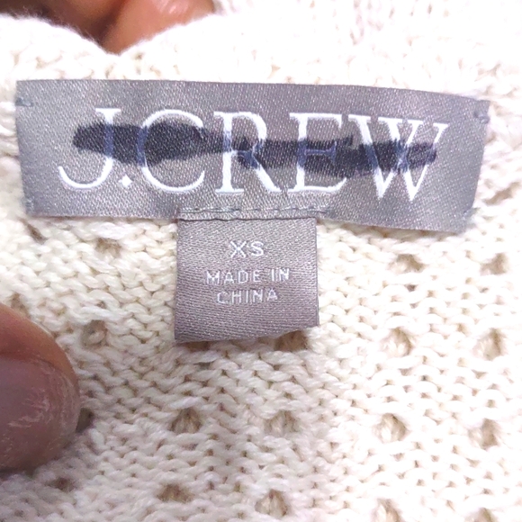 J. Crew Crochet Open Back Midi NWOT - Picture 9 of 9